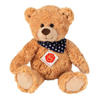 Kosedyr teddybjørn med skjerf 30 cm forfra