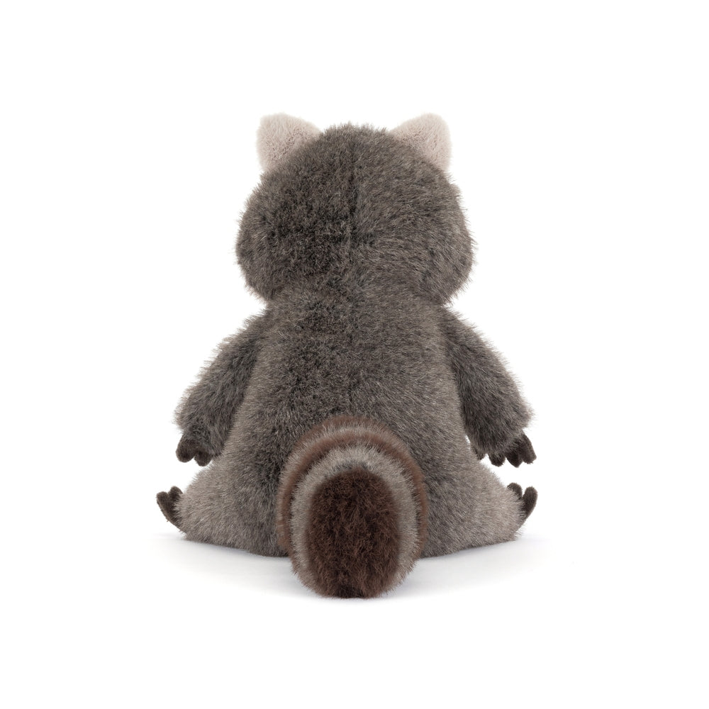 Detalj av Kosedyr Trixiwoo vaskebjørn Jellycat