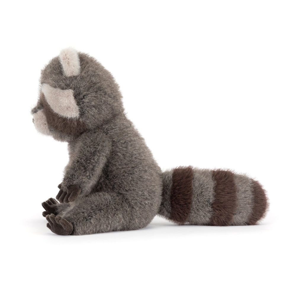 Kosedyr Trixiwoo vaskebjørn Jellycat montert