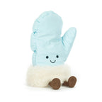 Kosedyr vott Amuseables Mitten 22 cm - Jellycat bakside