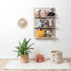 Sidebilde av Kosedyrhylle Wall of Friends tre 58x80 cm