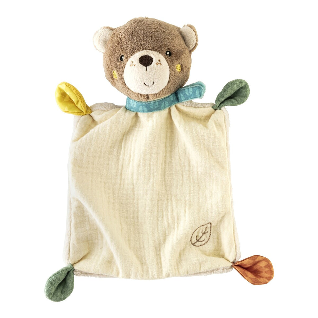 Koseklut bjørn Forest Friends 24 cm tekstur detalj