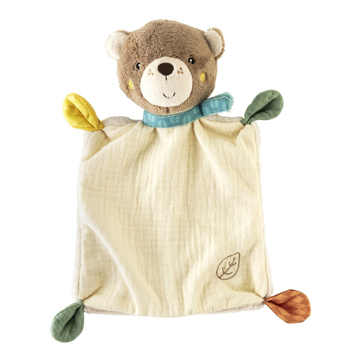 Koseklut bjørn Forest Friends 24 cm tekstur detalj