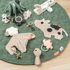 Montert Koseklut Cozy Friend Dotti sand med klips for smokk