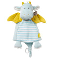 Koseklut drage Little Castle 30 cm med smokkefeste forfra