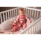 Koseklut esel Emmily L musselin 35 cm bakside