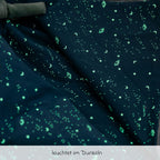 Montert koseklut Glow in the dark 28 cm kanin Lapidou Coppergreen