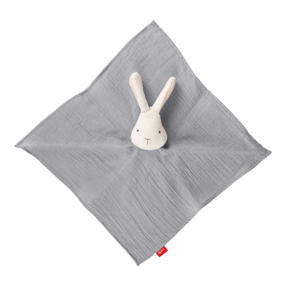Montert koseklut hare i musselin med bomull crinkle-look