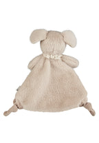 Koseklut M hund Lucky i fleece og vaffelstrikk bakside