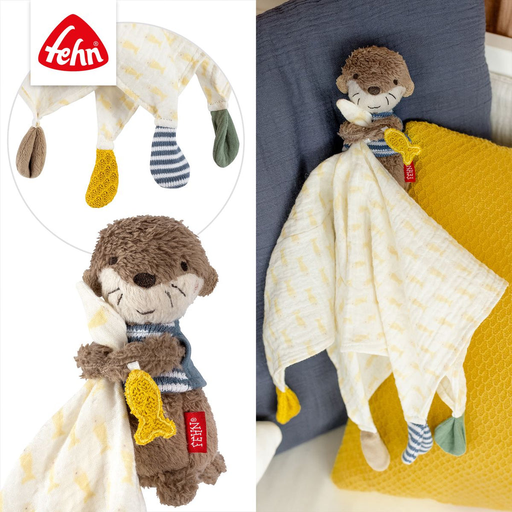 Koseklut i musselin, oter, fra fødsel - Fehn i bruk