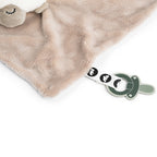 Koseklut Sheepy med smokkholder sand bakside
