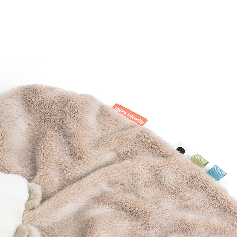 Detalj av Koseklut Sheepy med smokkholder sand