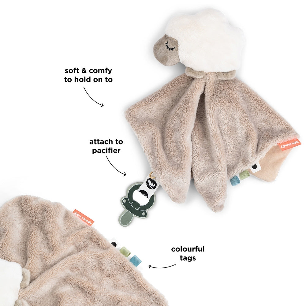 Koseklut Sheepy sand bomullpolyester - Done by Deer montert og klar til bruk