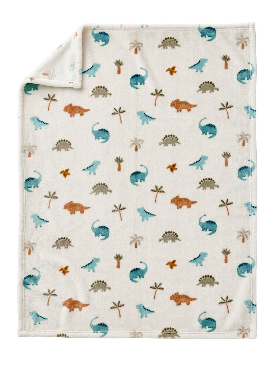 Koseteppe for barn i fleece 75x100 foran