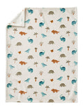 Koseteppe for barn i fleece 75x100 foran