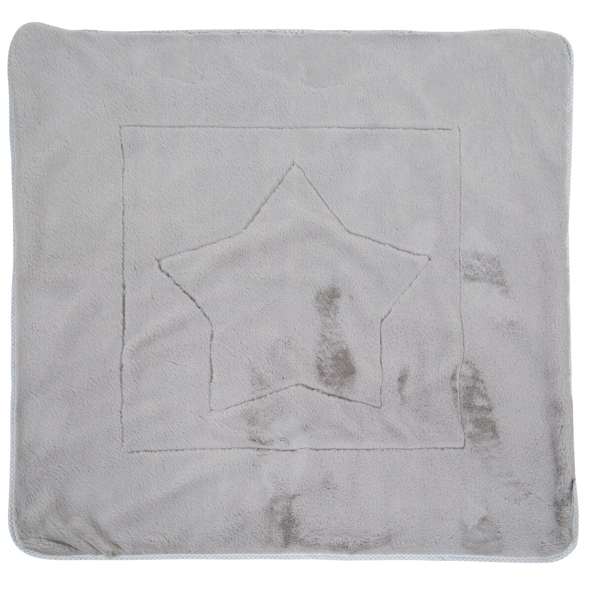Koseteppe Little Stars 80x80 cm montert på barnevogn