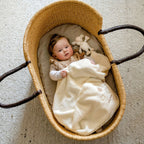 Koseteppe sau Baby Love 100 x 75 cm med gripering montert