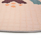 Krablematte XXL quiltet Ø150 cm med gummiknotter - Hakuna Matte