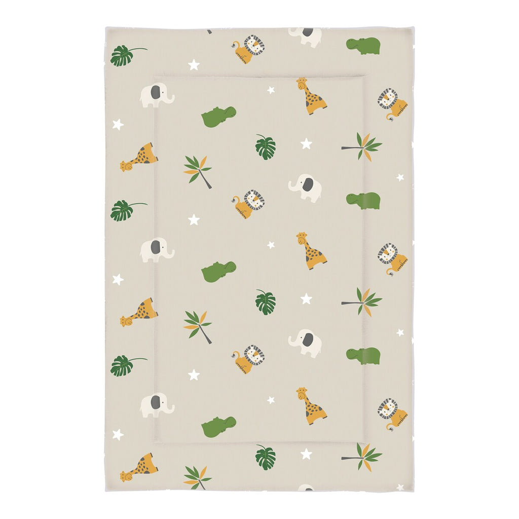 Krableteppe 100x155 cm, vendbart, bomull bakside