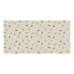 Montert krableteppe 100x155 cm, vendbart, bomull