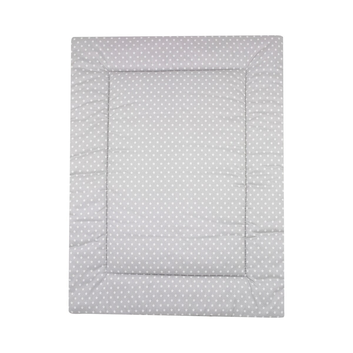 Krableteppe i bomull 100x135 cm med polstring bakside