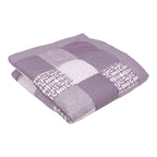 Ullenboom Krableteppe Classics patchwork 140x140 cm bomull vist sammenrullet