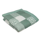 Krableteppe Classics patchwork 140x140 cm bomull sett fra siden