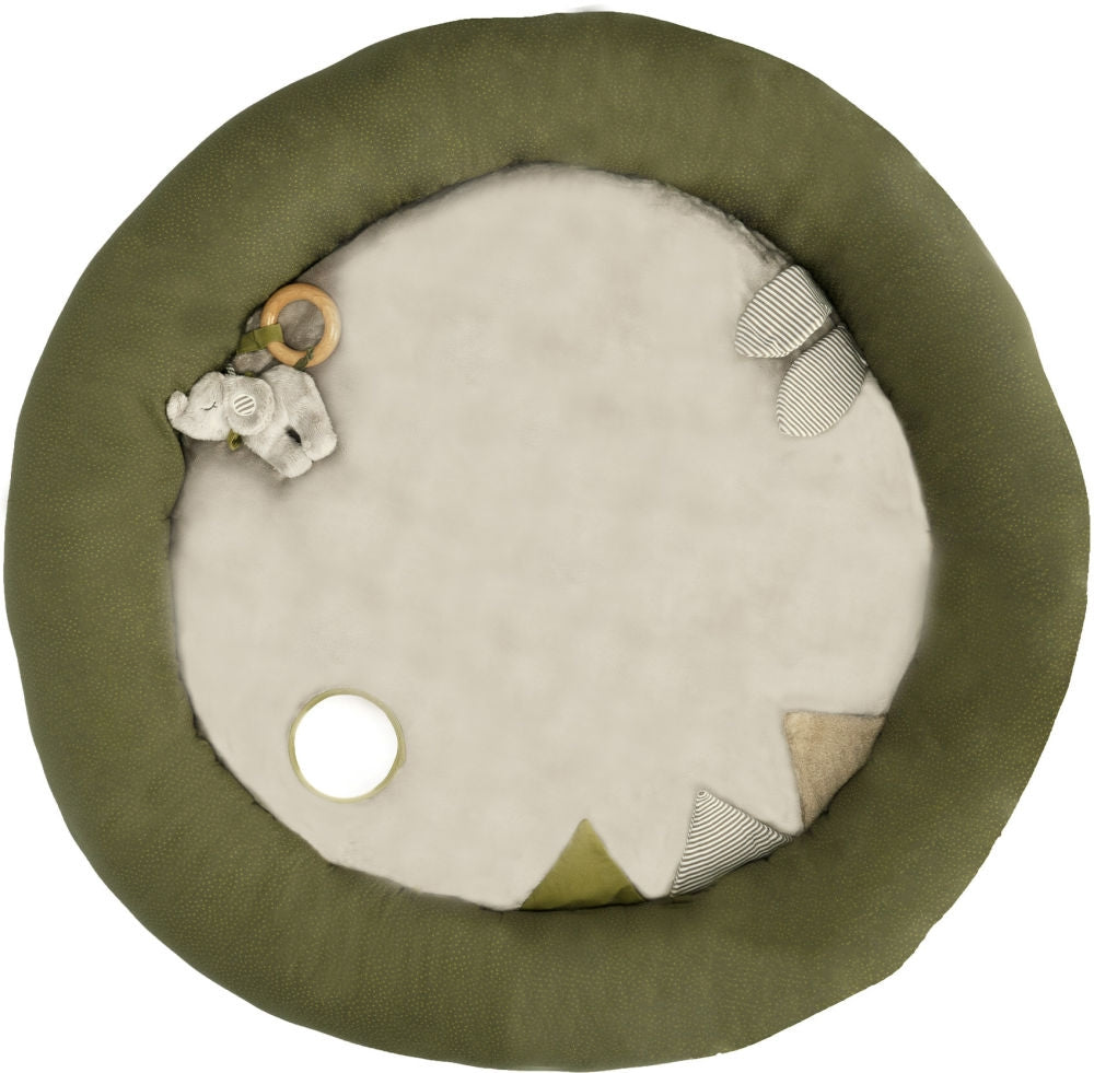 Krableteppe Eddy rundt diameter 100 cm - Sterntaler forfra