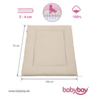 Krableteppe i vaffelpiqué 75x100 cm bomull - babybay