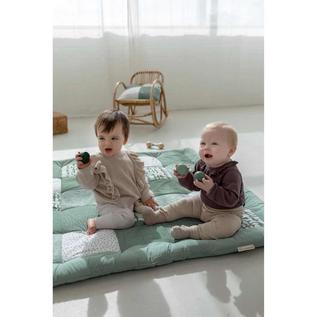 Krableteppe og lekegrindmatte Classics 120x120 cm - Ullenboom