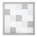 Krableteppe patchwork 200x200 cm bomull forfra