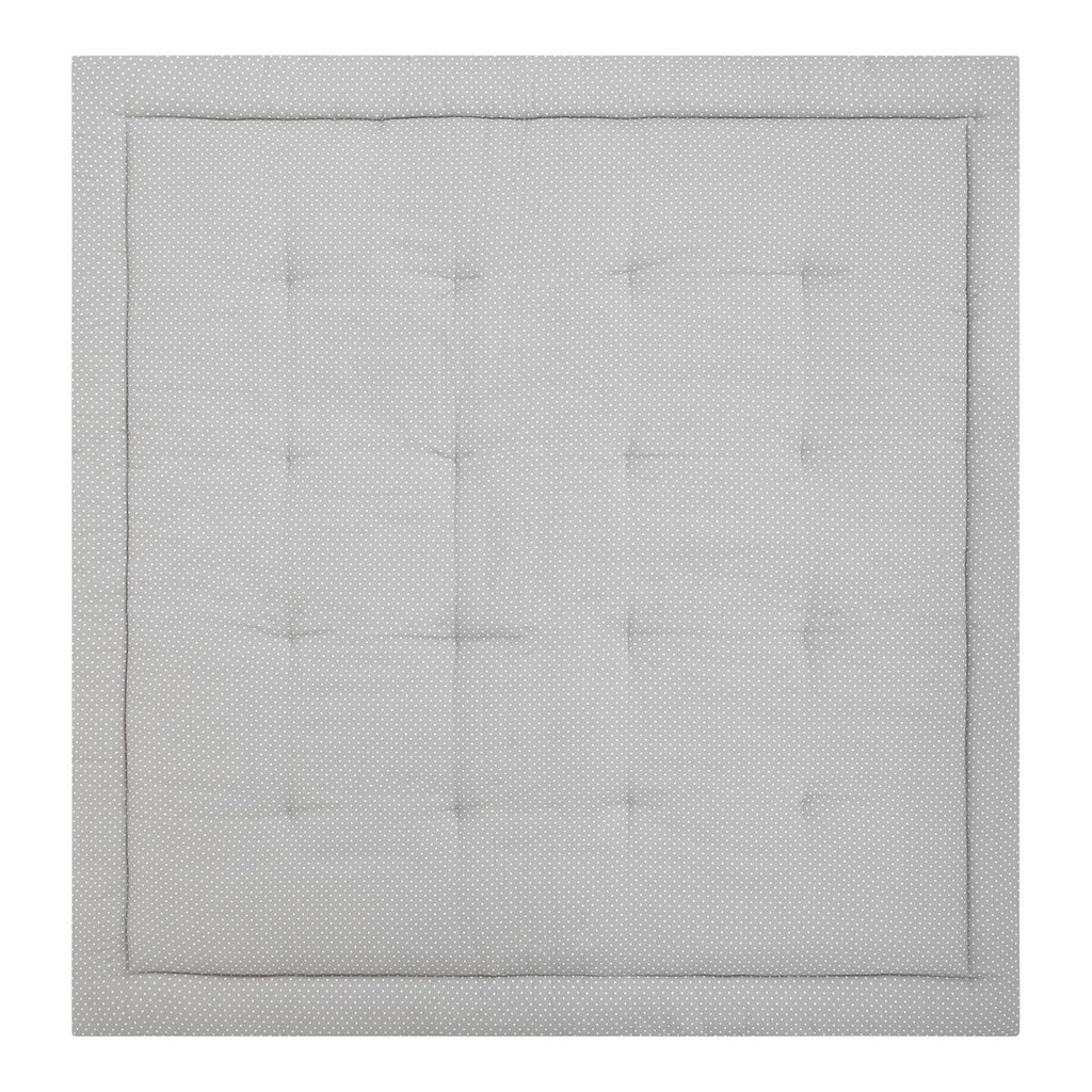 Detalj av krableteppe patchwork 200x200 cm bomull