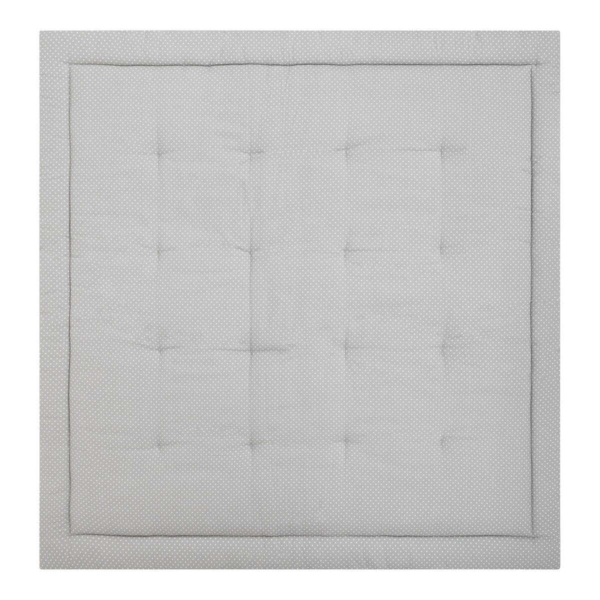 Detalj av krableteppe patchwork 200x200 cm bomull