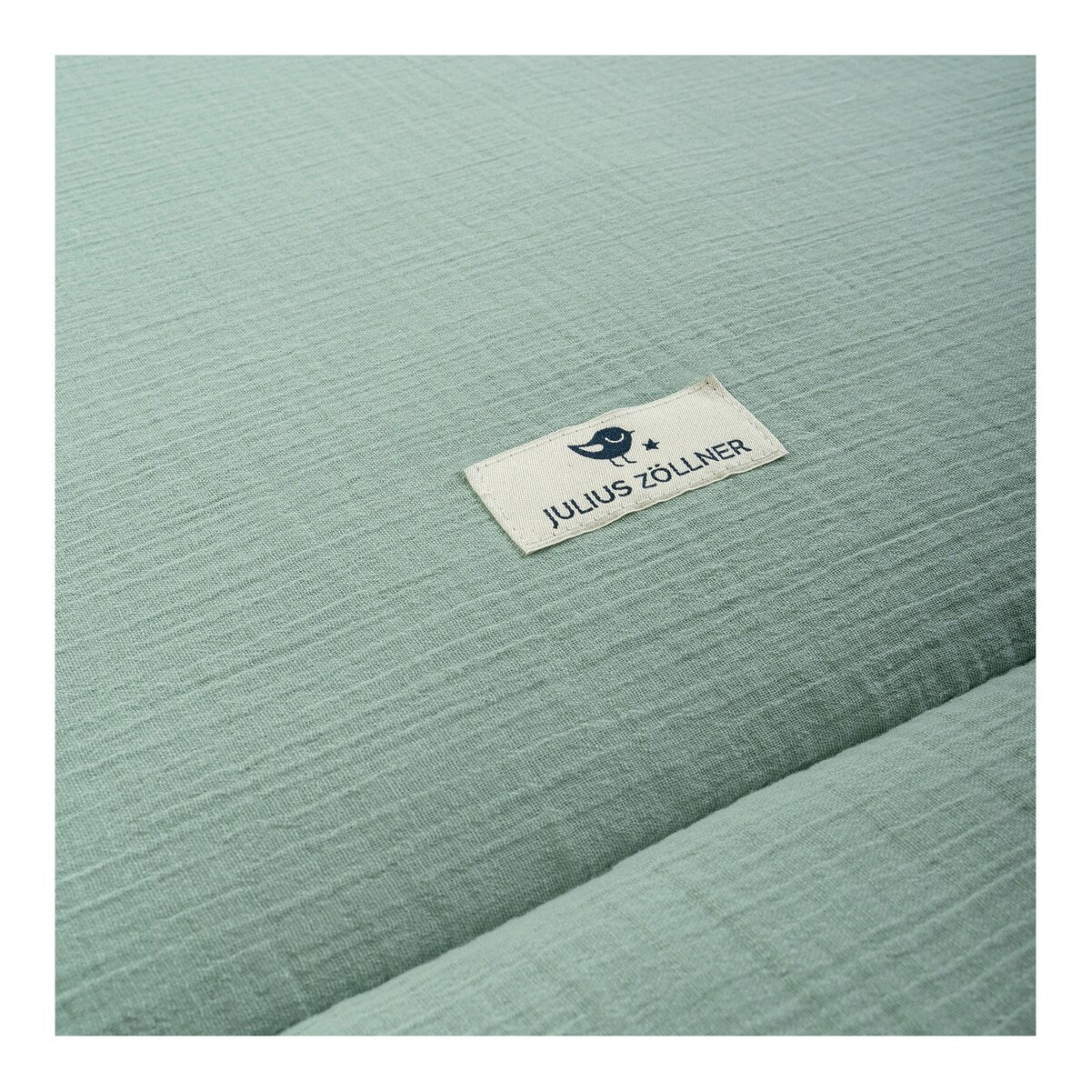 Krableteppe Terra i muslin 95x135 cm i sandfarge