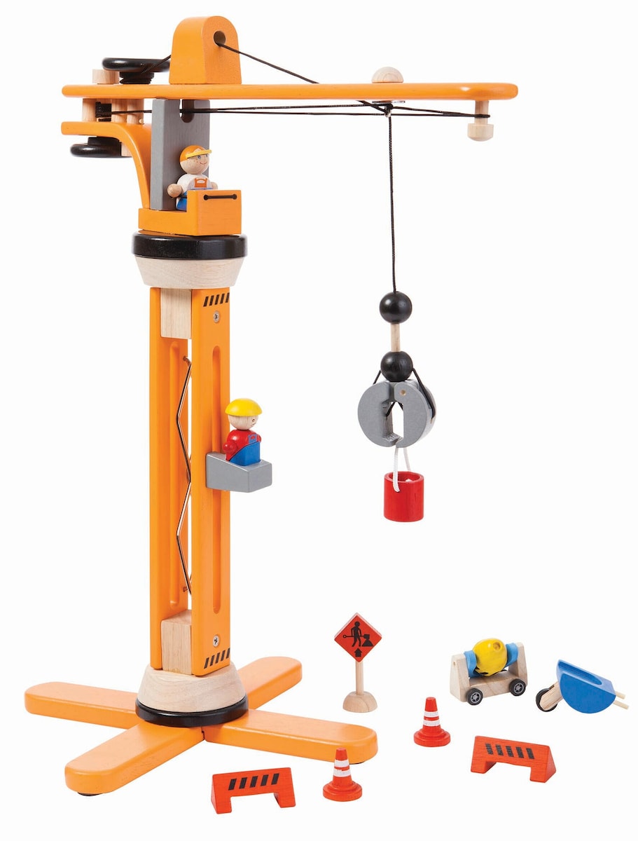 Kran-sett i gummitreverk 48,4 cm forfra