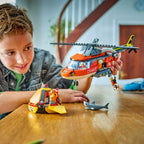 Montert Kystvakthelikopter 60503 med minifigurer