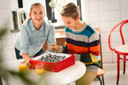 Labyrintspill med øvingsplater rød 30,5x35 cm komplett sett