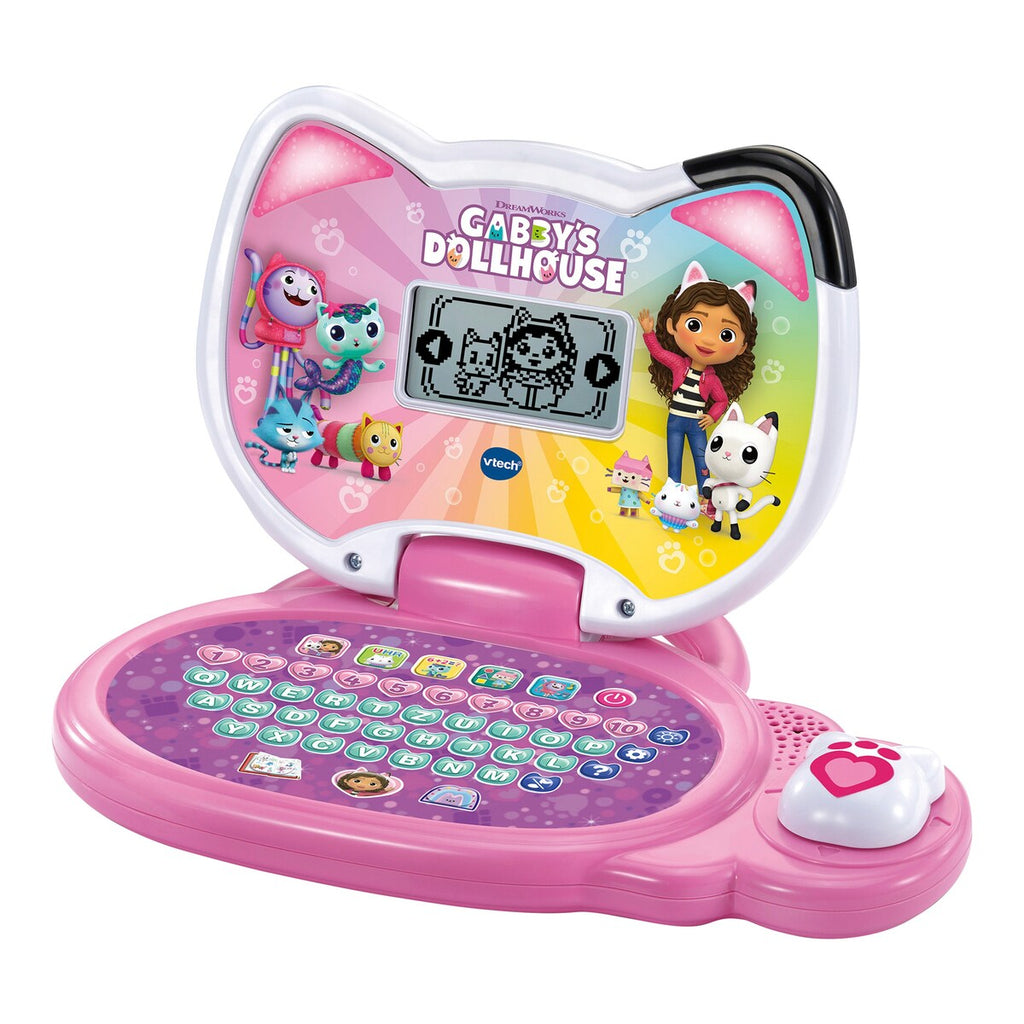 Lære-laptop Gabby's Dollhouse med LCD-skjerm forfra