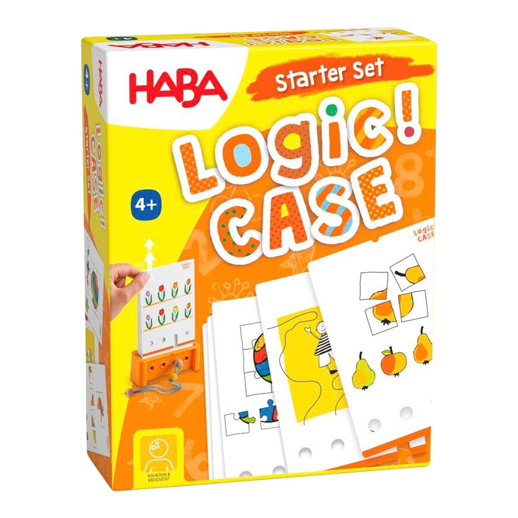Lærespill LogiCase Starter sett 4+ med 77 oppgaver forfra