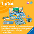 Lærespill trafikksikkerhet fra 3 år, 1-4 spillere med spillbrett