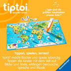 Lærespill vår reise rundt verden 1-4 spillere fra 4 år nærbilde av spillebrikker