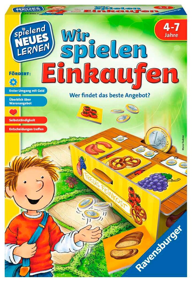 Lærespill Vi leker butikk 2-4 spillere fra 4 år forfra