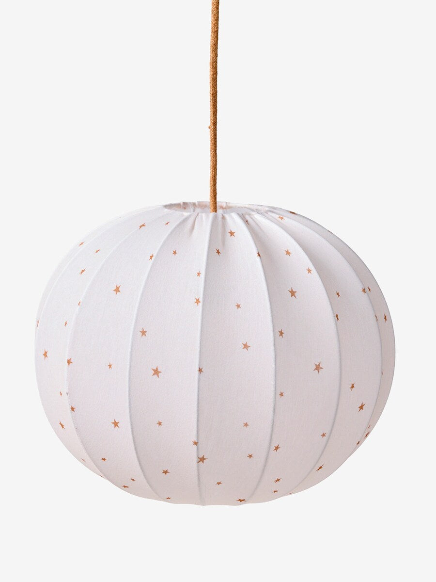 Bakside av lampeskjerm i bomull 40x32 cm til barnerom