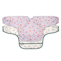 Langermet smekke 2-pack Happy Rascals Heart lavender fra Lässig vist forfra