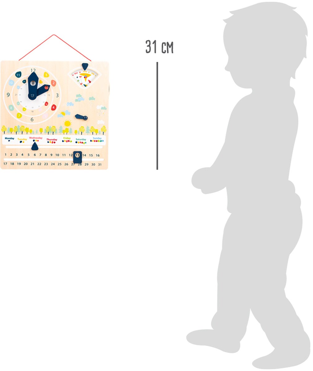 Oversikt over hele Læreklokke med kalender Educate i tre FSC®