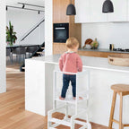 Læretårn i Montessori-stil for barn - roba bakside