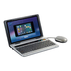Læringslaptop Genio bakside med tastatur