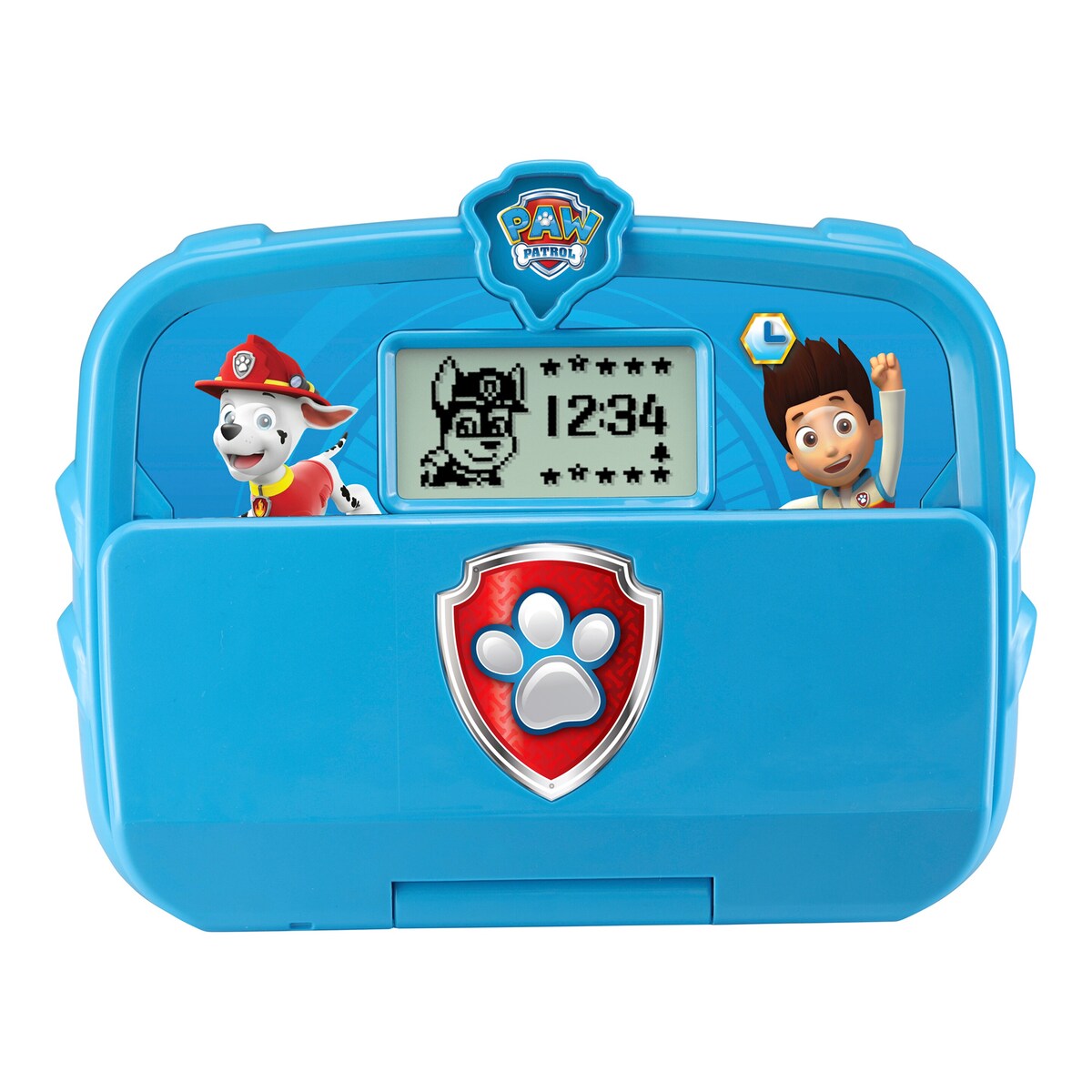 Læringslaptop PAW Patrol med 6 spillmoduser bakside med stativ