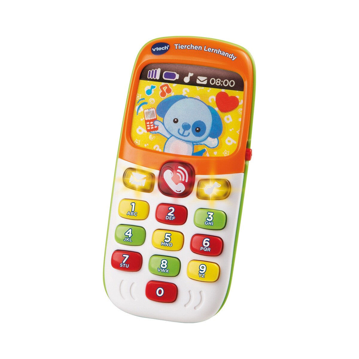 Læringsmobil med lyd og lys fra 9 mnd til 3 år fra VTech forfra
