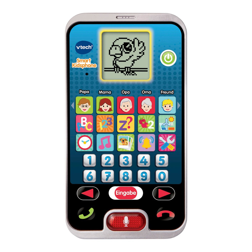 Læringssmarttelefon med 8 aktiviteter for barn VTech forfra